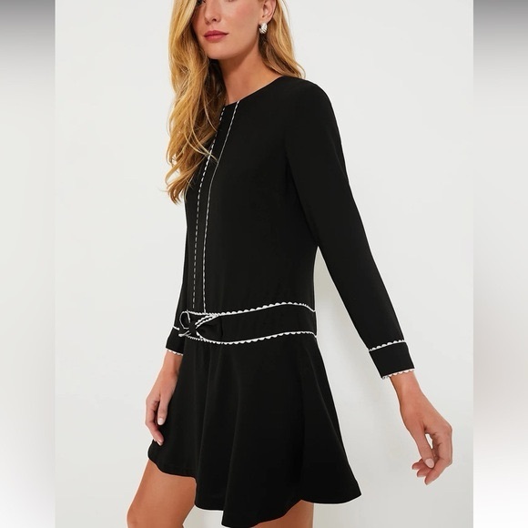 Tuckernuck Dresses & Skirts - POMANDER PLACE Black Isabel Bow Dress size small